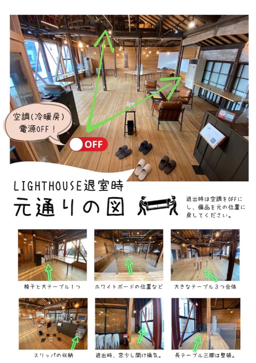 後片付け資料
